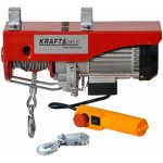 KRAFT&DELE KD1525 Elektrický lanový naviják 250/500kg 1000W jeřáb, kladkostroj | Zboží Auto