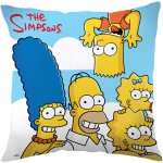 Jerry Fabrics Polštář The Simpsons family clouds 40x40 – Zboží Mobilmania