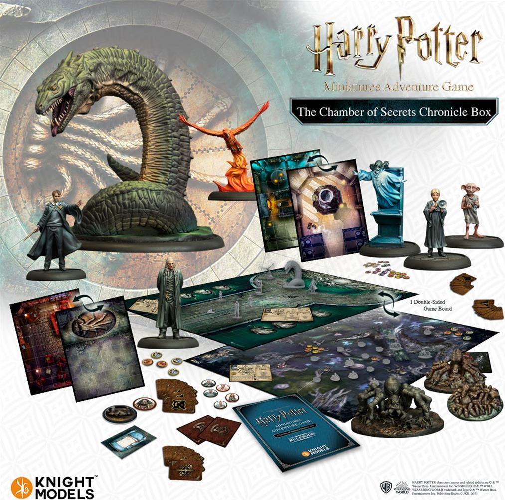Harry Potter Miniatures Adventure Game Chamber of Secrets Chronicles Limited Ed. EN