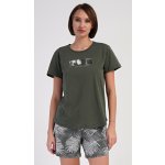 Vienetta Barbora dámské krátké khaki – Zboží Dáma