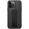Pouzdro a kryt na mobilní telefon UNIQ Heldro Mount+ s výklopným stojánkem iPhone 15 Pro Max - černé