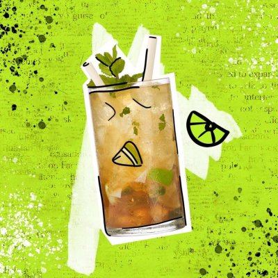 Sorbos Jedlá ovocná brčka Limeta 1 ks – Zboží Dáma