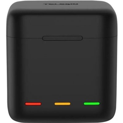 Telesin 3-slot nabíječka na GoPro Hero 9 / 10 / 11 / 12 černá TEL71289 – Zboží Živě