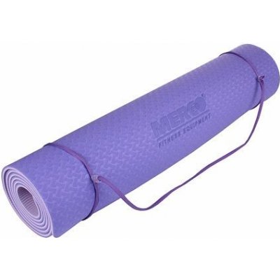 Yoga TPE 6 Double Mat podložka na cvičení fialová-fialová varianta 40617 – Hledejceny.cz
