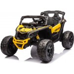 Mamido Elektrické autíčko Buggy Maverick Can-Am 4x200W 24V žlutá – Sleviste.cz