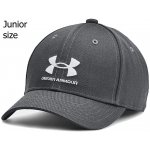 Under Armour Branded Lockup Adjustable Youth šedo-bílá – Zboží Dáma