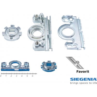 Siegenia Opravný převod dorn 15 mm Favorit – Hledejceny.cz