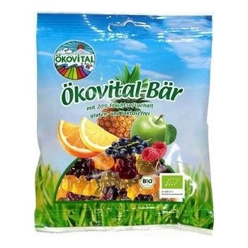 Ekovital Bio gumové bonbony gumoví medvídci 100 g