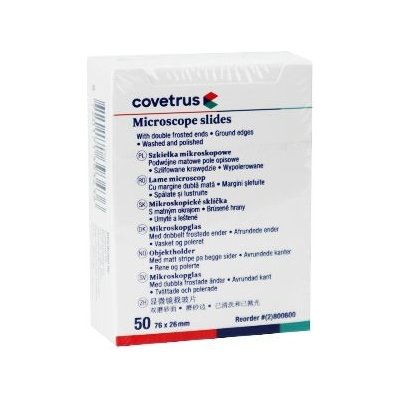 Mikroskla podložní 76x26 mat.okraj CVET 50ks – Hledejceny.cz