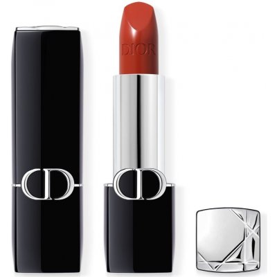 DIOR Rouge Dior dlouhotrvající rtěnka plnitelná 849 Rouge Cinema Satin 3,5 g – Hledejceny.cz