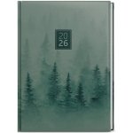 Baloušek TISK Lamino A5 týdenní 2026 Les – Zboží Dáma