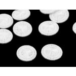 Knoflík nitěný pro ložní povlečení velikost 24; 26" Varianta: 2 (26") bílá, Balení: 10 ks – Hledejceny.cz