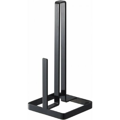 YAMAZAKI Stojan na papírové utěrky Tower 6782, v.26,5 cm, černý – Sleviste.cz