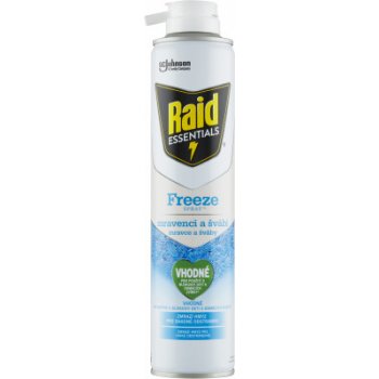 Raid Essentials Freeze zamrazovací aerosol proti lezoucímu hmyzu spray 350 ml