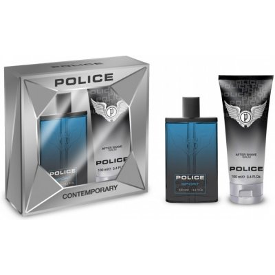 Police Sport EDT 100 ml + balzám po holení 100 ml dárková sada – Zboží Mobilmania