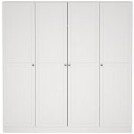 Tvilum Billund bílá 195,5 cm 200,1 cm 61,7 cm – Zboží Dáma