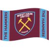 Vlajka Fan-shop Vlajka WEST HAM UNITED Crest Stripe