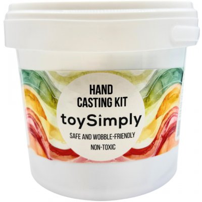 Toysimply DIY Sada na výrobu sádrového odlitku dětské ruky 2l – Zbozi.Blesk.cz