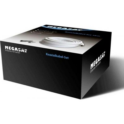 MegaSat 100066 koaxiální kabel, vnější Ø: 7.2 mm, bílá, 100 m – Hledejceny.cz