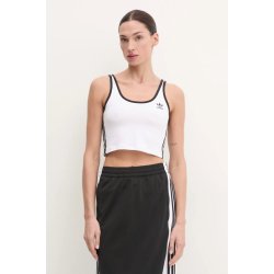 Top adidas Originals 3S BRA TOP dámský bílá barva JD4613