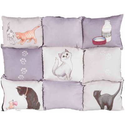 Trixie 37074 Patchwork Cat podložka 55 x 45 cm – Hledejceny.cz