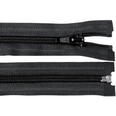 Prima-obchod Spirálový zip No 5 délka 30 cm bílá a černá POL, barva Černá – Hledejceny.cz