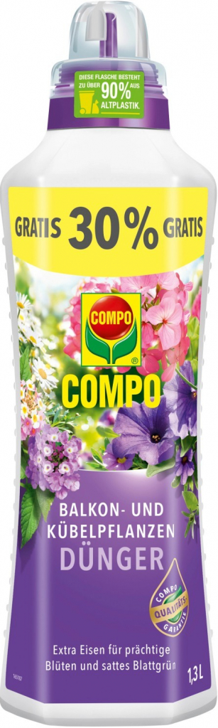 COMPO Tekuté hnojivo pro balkonové rostliny 1,3 l