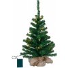 Vánoční stromek STAR TRADING Malý LED strom Toppy v pytli z juty 600-55
