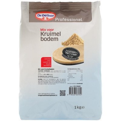 Dr. Oetker Dr.Oetker Prof. Crumb základní směs 1kg - Základ pro cheesecake 1 kg – Hledejceny.cz