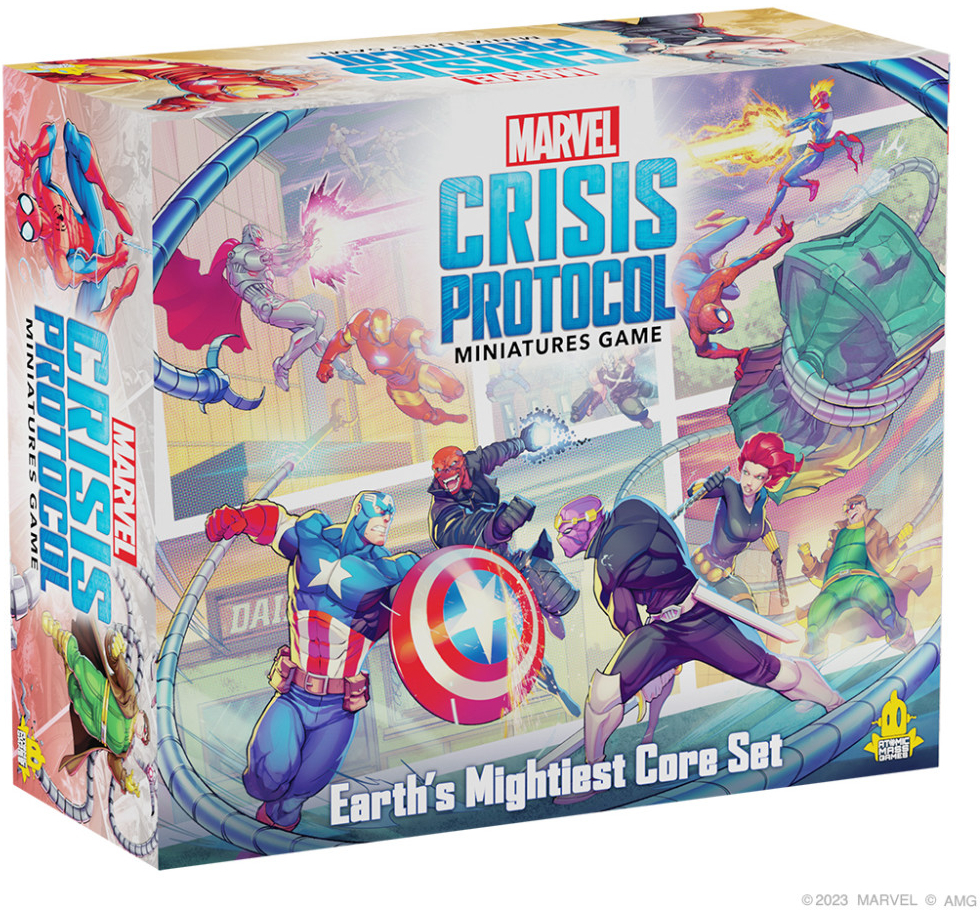 Atomic Mass Games Marvel: Crisis Protocol Earth\'s Mightiest Core Set