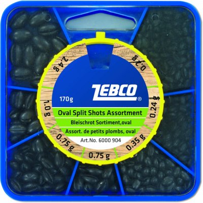 ZEBCO Sada Oválných Broků 170g – Zboží Dáma