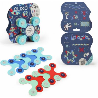CLIXO Tiny & Mighty Marine magnetická stavebnice 9 ks – Hledejceny.cz