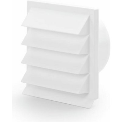 Airforce K-Jal 150 WH - venkovní mřížka bílá se zpětnou klapkou – Zboží Dáma