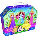 Trefl glitter v kufříku Princezny Disney 70 dílků – Sleviste.cz