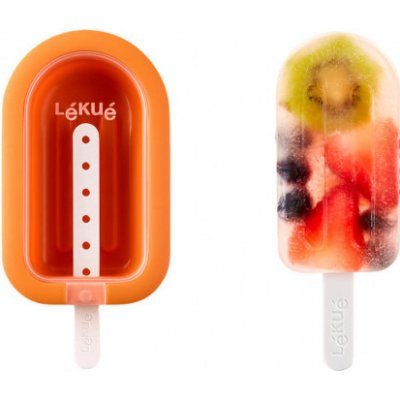 Lékué Tvořítko na nanuky Lékué Stackable Popsicle Orange | velké – Zboží Mobilmania