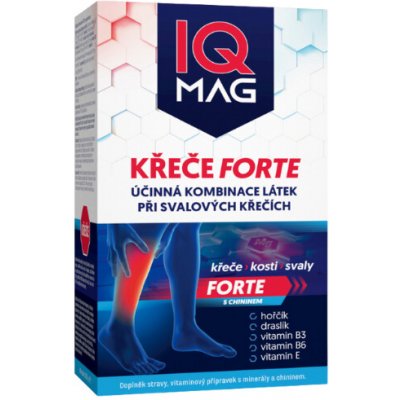 IQ Mag stop křečím Forte horčík 60 tablet – Hledejceny.cz