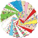 Sada papírů Abstrakt 24x34cm 30ks Folia – Zboží Dáma