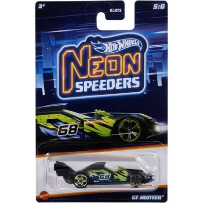 Hot Wheels Neon Speeders GT Hunter – Zboží Mobilmania