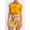 Dámské šortky adidas Kraťasy Originals dámské vzorované high waist IY7583 vícebarevná