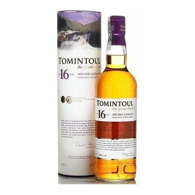 Tomintoul 16y 40%0,05 l (tuba) – Hledejceny.cz