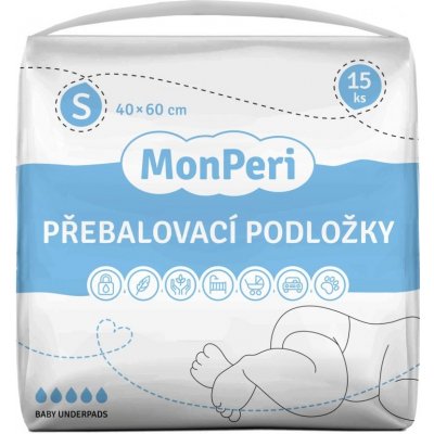MonPeri podložky S 40 x 60 15ks – Sleviste.cz