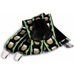 Prima-obchod šle pivní 13 černá zelená 73448 – Zboží Dáma