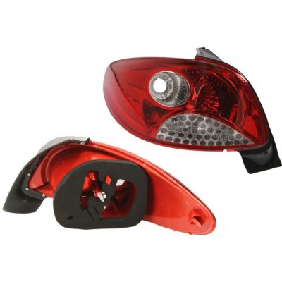 ZADNÍ SVĚTLO, LAMPA LEVÉ PEUGEOT 206+ (2_), 04.09- OE: 6350GV DEPO – Hledejceny.cz