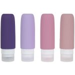 Kufryplus Cestovní silikonové lahvičky 90 ml XND40 4 ks – Sleviste.cz