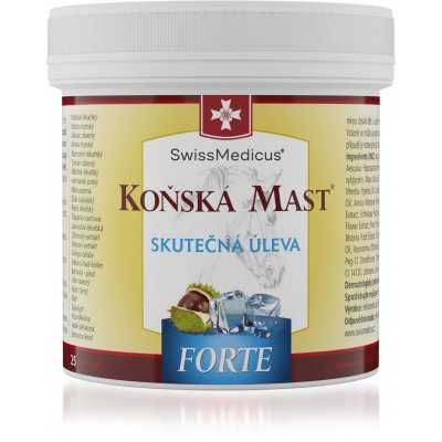 Swissmedicus Koňská mast Forte chladivá 500 ml – Zboží Dáma