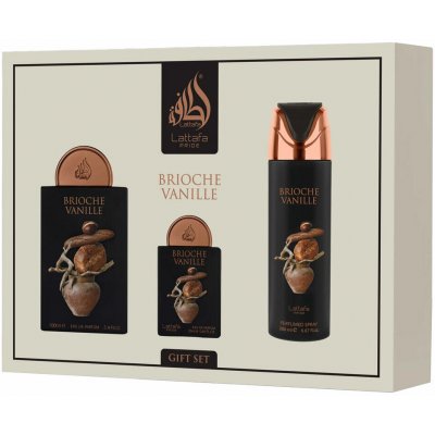 Lattafa Pride Brioche Vanille EDP 100 ml + EDP 20 ml + deospray 200 ml – Zboží Mobilmania