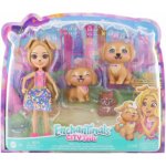 Mattel Enchantimals Gerika Golden Retriever s rodinkou – Zbozi.Blesk.cz