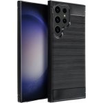 Pouzdro CARBON LUX Samsung Galaxy A34 5G Černé – Zboží Živě