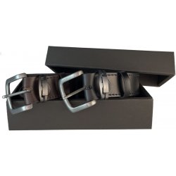 Penny Belts Double Set kožených opasků 35-020-22-48 a 35-020-4PS-60