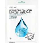 Lebelage Hydratační plátýnková maska s kolagenem a kyselinou hyaluronovou Hyaluronic Collagen Solution Mask - 23 ml 1 ks – Hledejceny.cz
